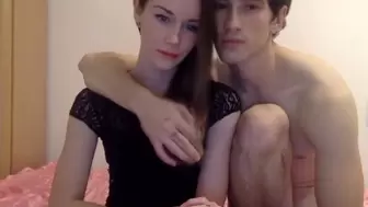 Yulia Sapsay Nis16 fuck sperm on booty beautiful girlfriend in heels.