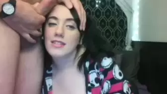 Charliiquinn swallows, shows breasts, spreads booty 13.07.2017