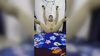 Zentai BDSM live cbt femdom, slave schlong bondage