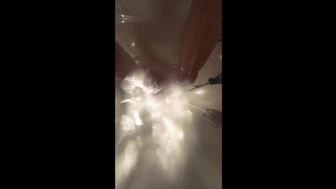 web-cam under bath. GF after sex in shower