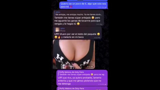 Chat porno con mujer de Onlyfans termina con cogida dura y corrida adentro