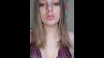 Jiggling Tits caught on online camera, Leaked Movie????