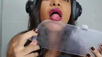 ASMR LICKING, objects Random objects????) ???? INTENSE MOUTH SOUNDS